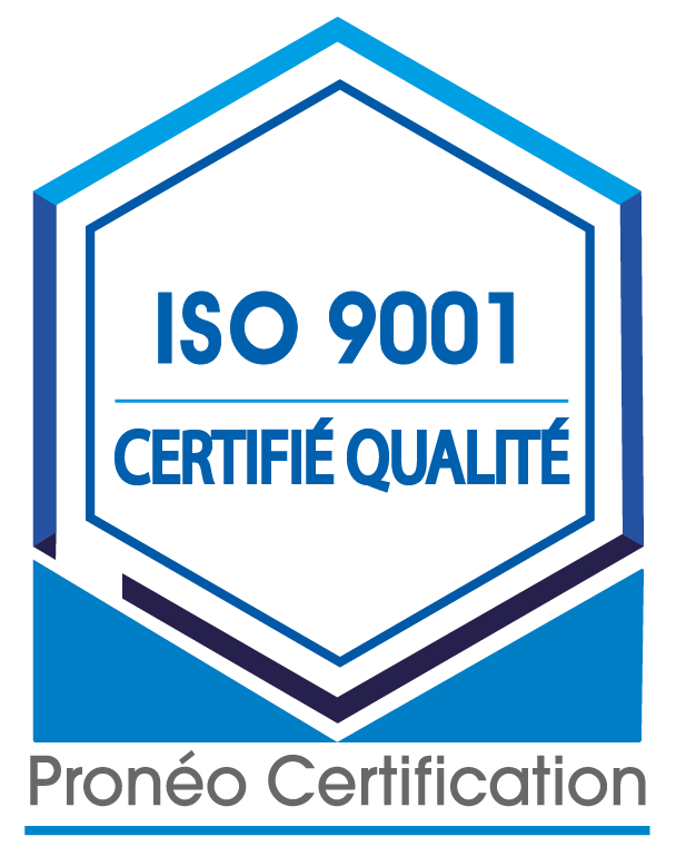 Logo officiel ISO 9001-01